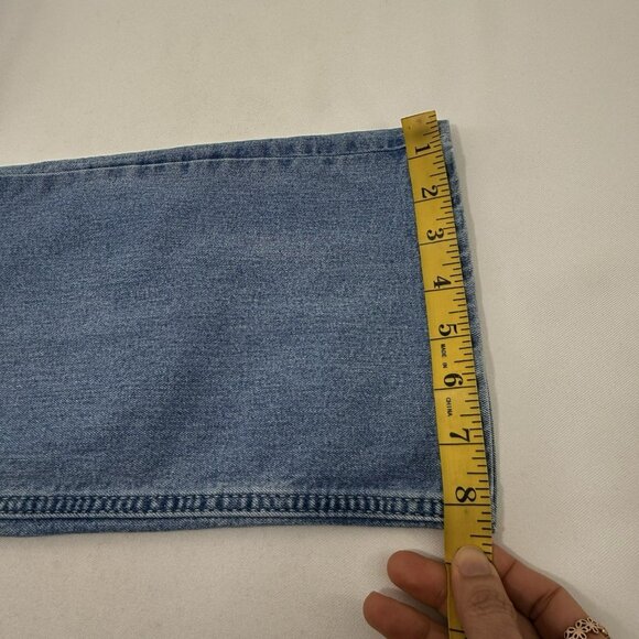 Reclaim Regular Bootleg Bootcut Jeans Men Size 27x32 Western Cowboy Distressed - Picture 10 of 12